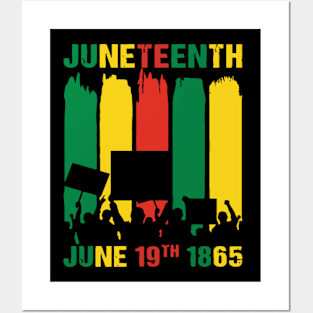 Juneteenth June 19th 1865 Juneteenth Posters and Art